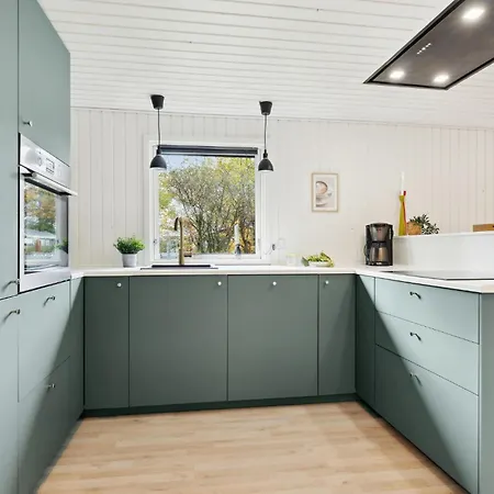 Gorgeous In With Kitchen Tatil Evi Ulfborg
