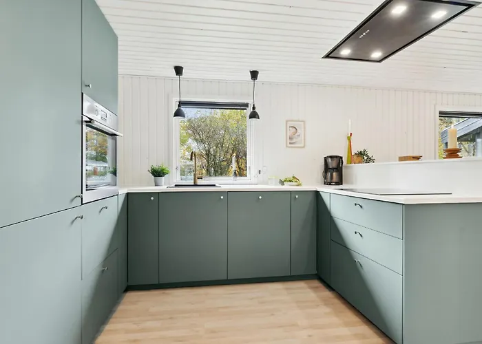 Gorgeous In With Kitchen 펜션 Ulfborg